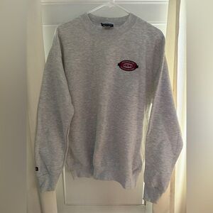 Vintage Bridgewater State College Dad Gray Jansport Crewneck Sweatshirt Size M